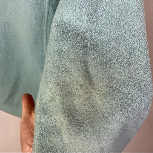 The‎ North Face Light Blue Full Zip Fleece Jacket M - Image 4
