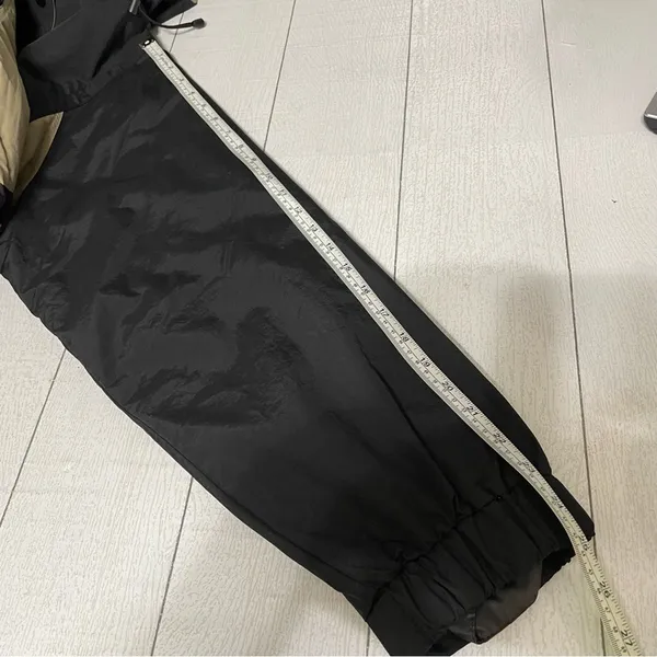 Woman Within Hooded Utility Jacket Black Tan 18/20 NWOT - Image 8
