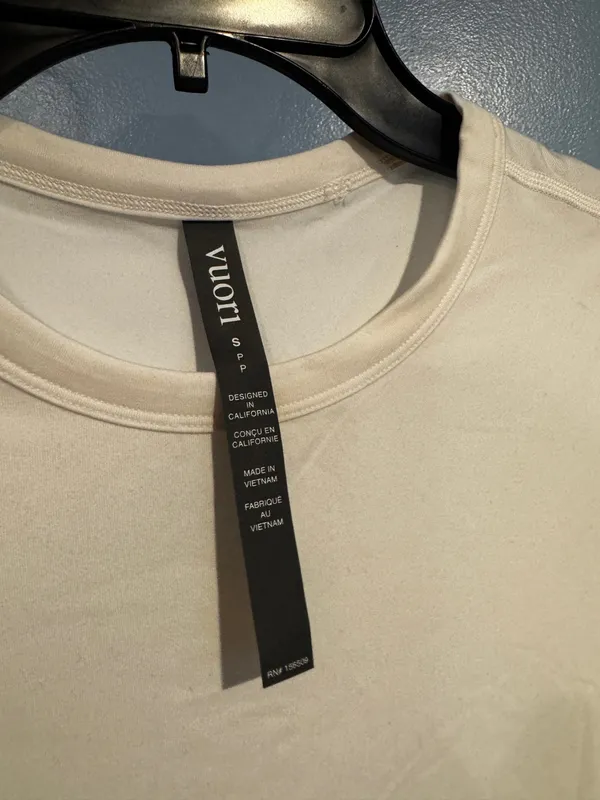 Vuori White Tee - Image 4