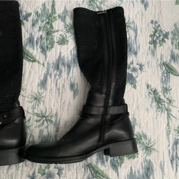 Aquatalia Odilia Weatherproof Riding Boot 9.5 Black - Image 10