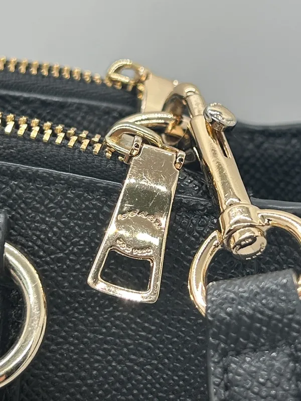 Coach Black Pebbled Leather Christie Satchel Tote Handbag Purse w/ Wallet 🌺🌺 - Image 7