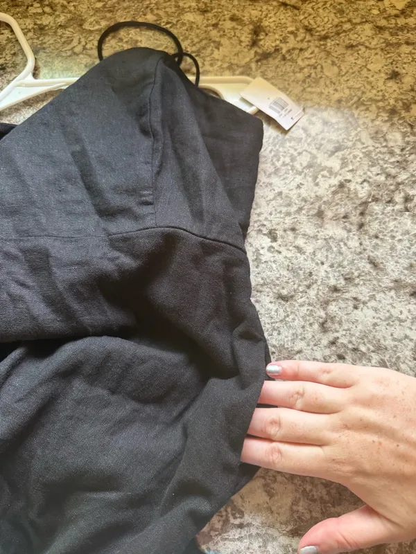 Old Navy black mini dress - Image 4