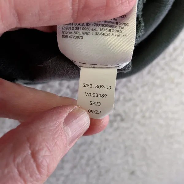 Athleta Retroplush Dolman Sweatshirt Dark Green SP23 531809‎ Womens Small - Image 6