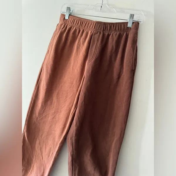 PacSun Brown 2 Tone Colorblock Lounge‎ Sweat Pants Joggers - Image 2