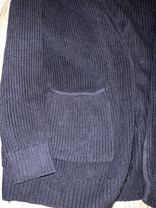 Universal Threads Sweater Cardigan Black - Image 2