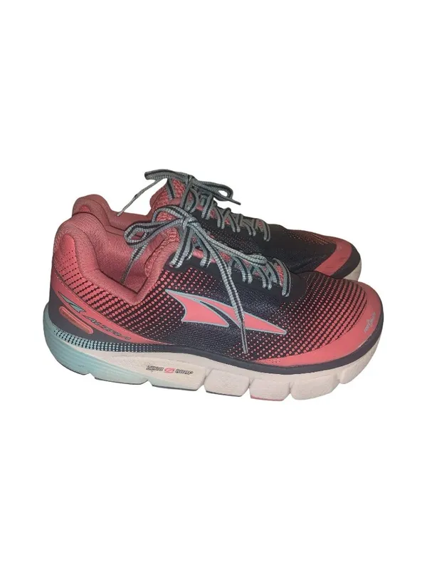 Altra Torin 2.5 Women’s Running Shoes Size 6.5 Zero Drop Coral Pink Grey Trail - Image 2