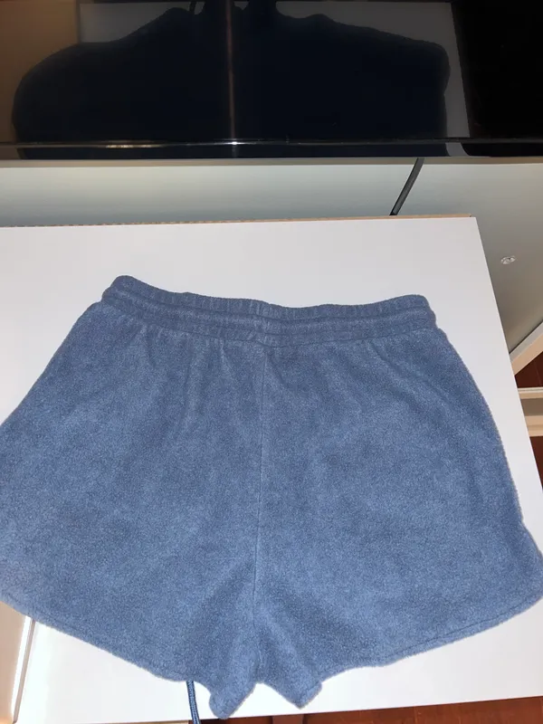 Fleece shorts Blue Size M - Image 2