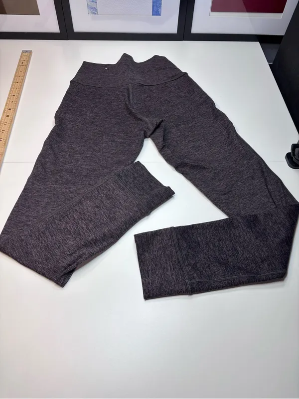 aerie Womens Heathered Brown Offline Leggings NWOT Size S Cozy Casual Sporty - Image 6