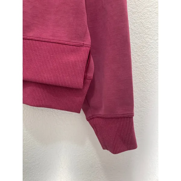 Lululemon Softstreme Activewear Sport Pomegranate Turtleneck Pullover Sweatshirt - Image 4