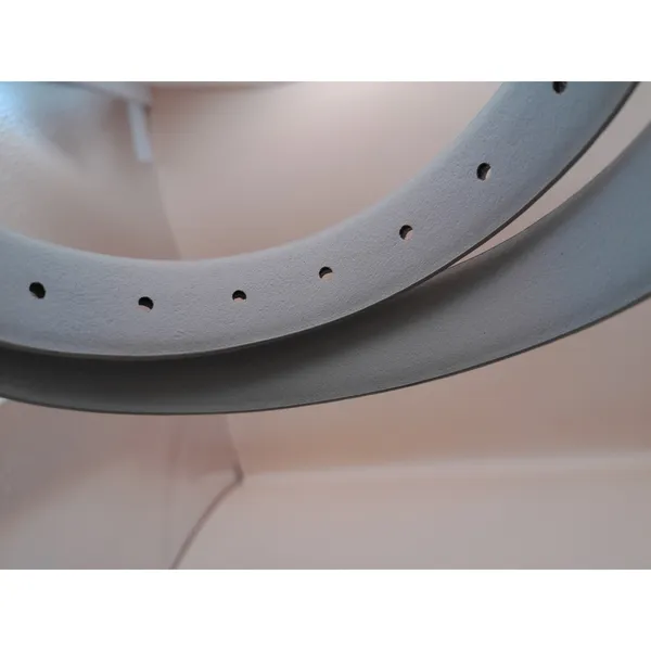 ⁠Jason Wu Leather Skinny Belt Bone‎ Off White Gold Size L JB112602 Old Money - Image 4