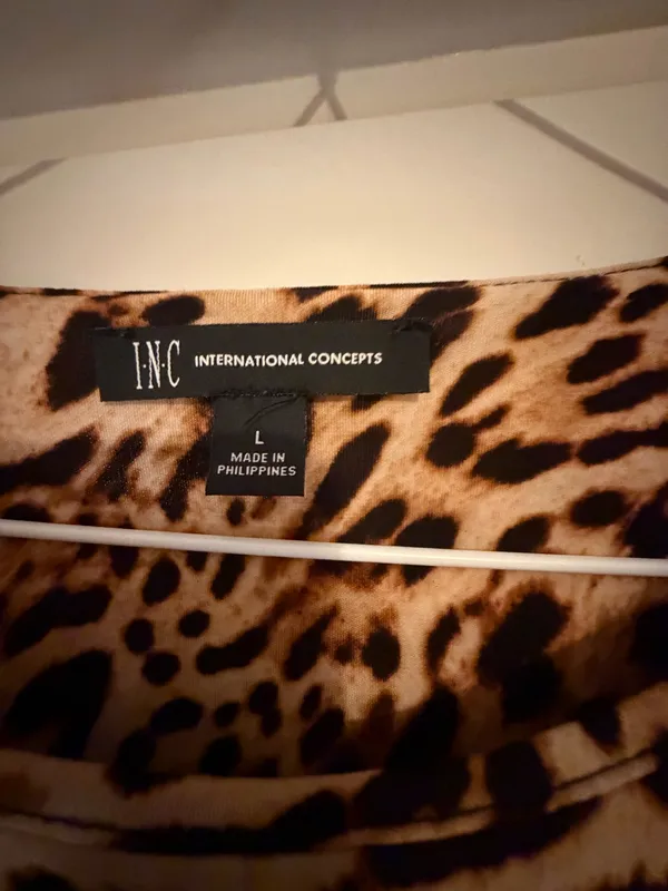 INC leopard top - Image 2