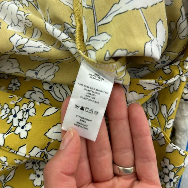 MILK +‎ Honey Culotte Trousers Yellow Size L - Image 8