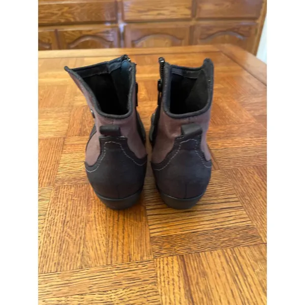 American Rag canvas and vegan suede STAR cowboy western bootie 7 - Image 5