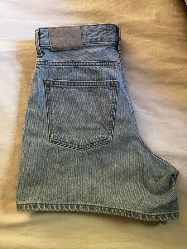 Everlane A-Line Denim Shorts - Image 3