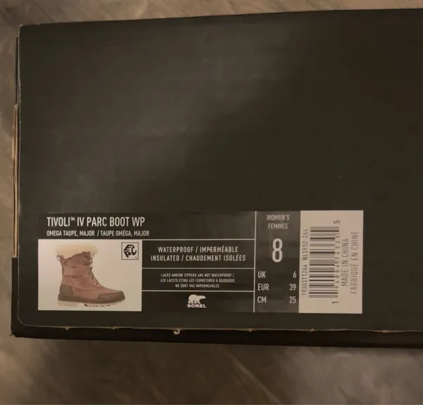 Sorel TIVOLI IV Parc waterproof taupe winter boots - Image 8