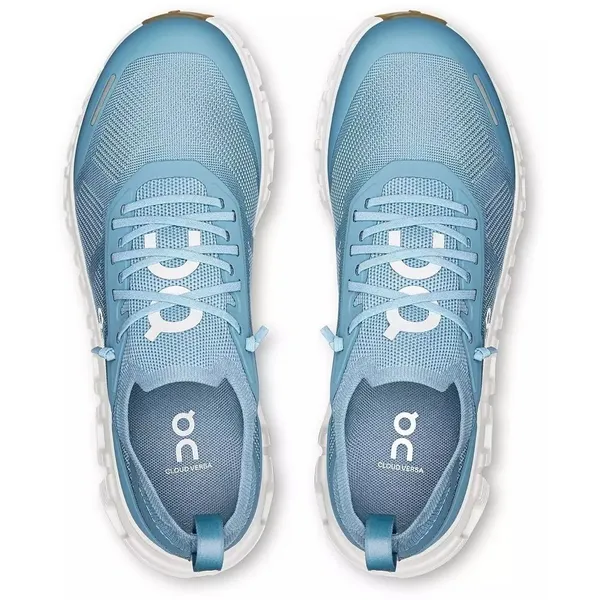 On Women's Cloud 6 Versa Shoes Dust White Blue Size 9 NWB No Lid ($170 Retail) - Image 5