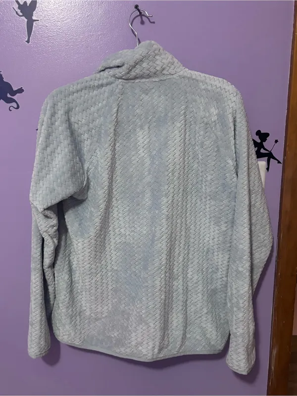 Columbia Light blue  Plush Full-Zip Fleece Jacket - Image 3