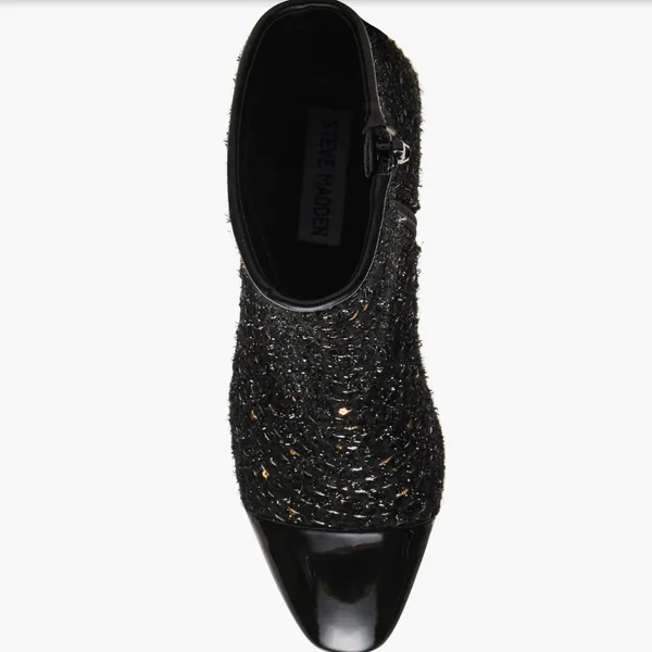 Steve Madden NEW Eiffel Bootie (Women) 8M, BLACK MULTI - Image 6