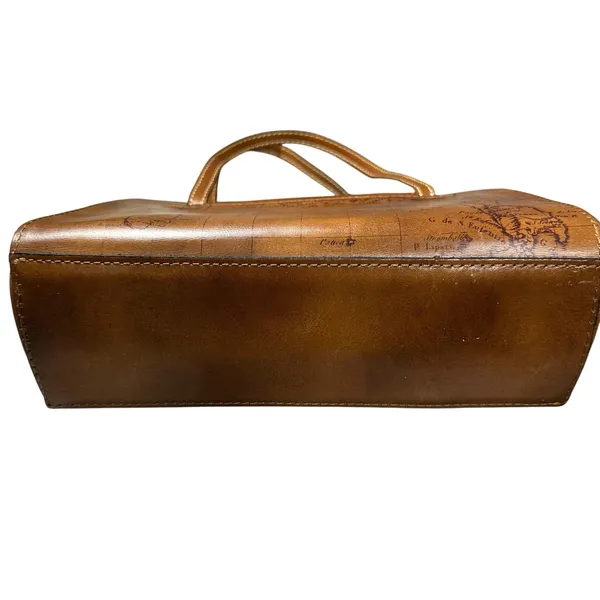 Patricia Nash Doppia Convertible Leather Satchel Bag - Image 3