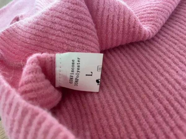 Pink Cardigan Size L - Image 4