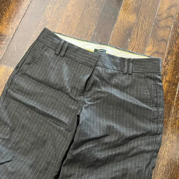 J.Crew Pinstripe Flare Pants - Image 3