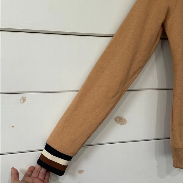 Wanakome Serita Hooded Sweatshirt Hazelnut Small - Image 14