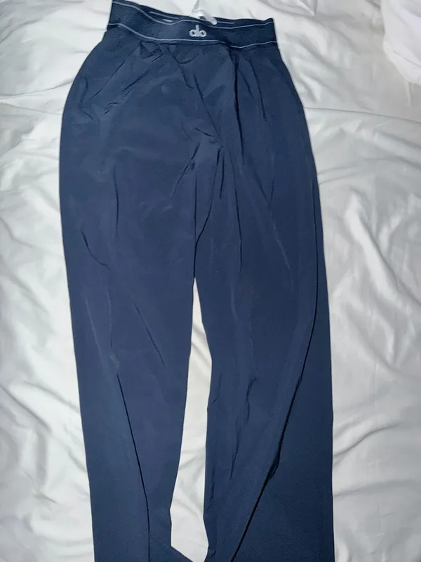 Alo Yoga Trousers Navy Road Trip Blue S - Image 6