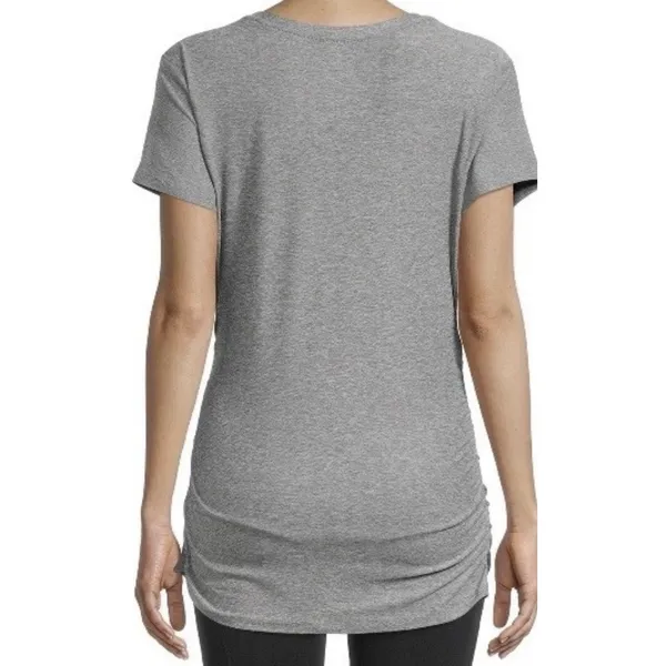 NWT Time and Tru Women's XL Gray "I've Got You Babe" Maternity Graphic Tee Shirt - Image 11
