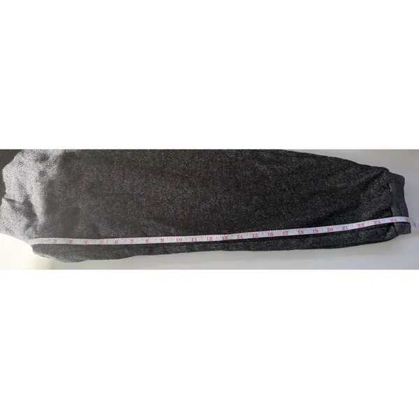 Old Navy Womens Gray Marl Knit Joggers Drawstring Sweatpants‎ Size M - Image 8