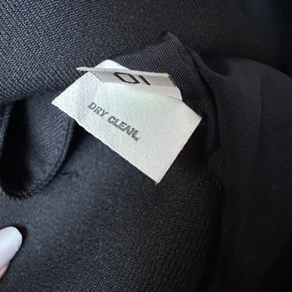 Ben Over Black Blazer Womens Sz 10 Modern Fit single‎ Button - Image 5