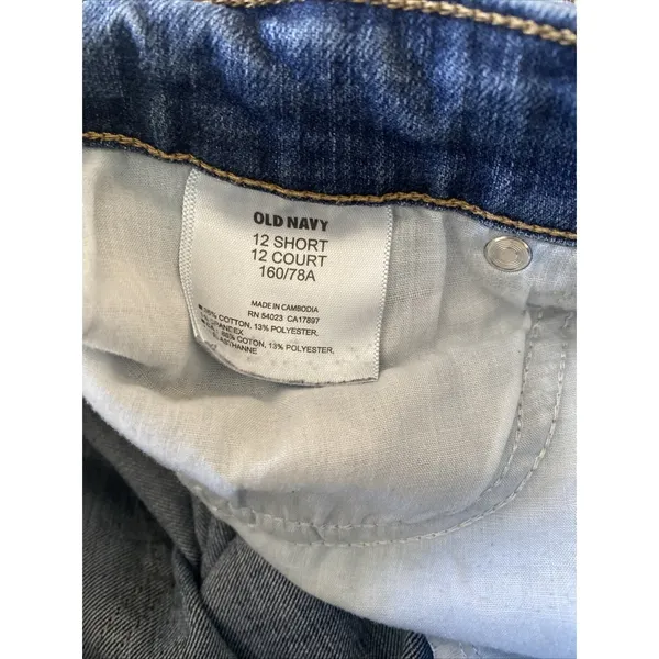 Old Navy The‎ Diva Bootcut Jeans Womens Size 12 Short Blue Denim Y2K Cotton - Image 6