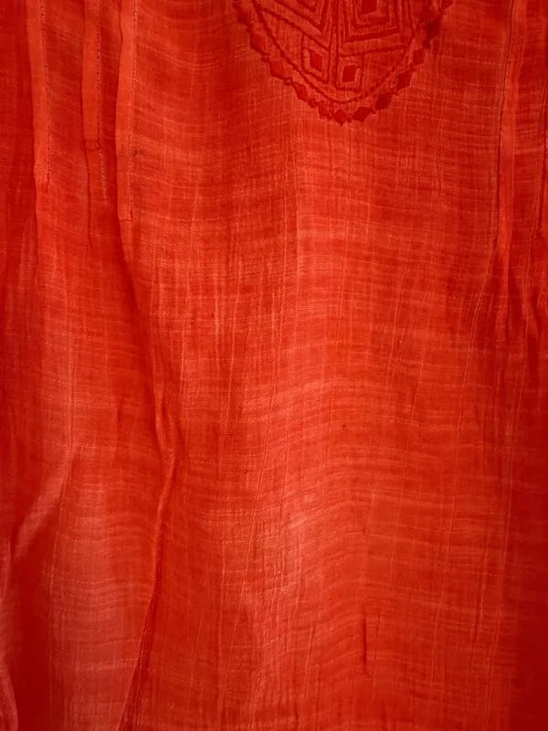 Vibrant orange blouse  - Image 3