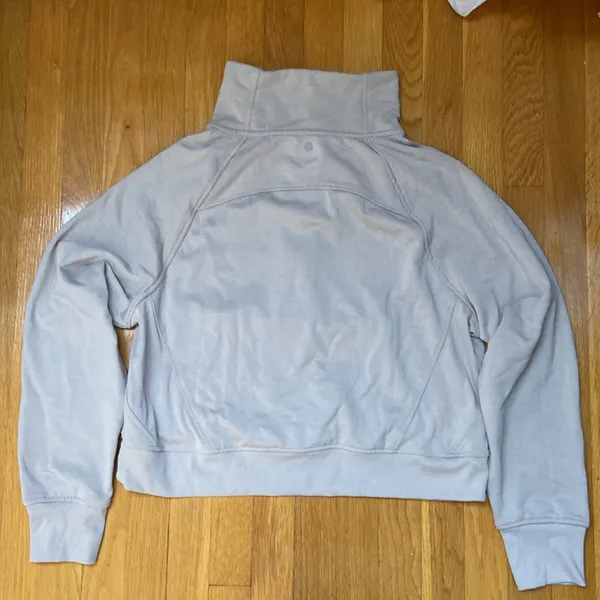 Danskin Cream Half-Zip Pullover - Image 2