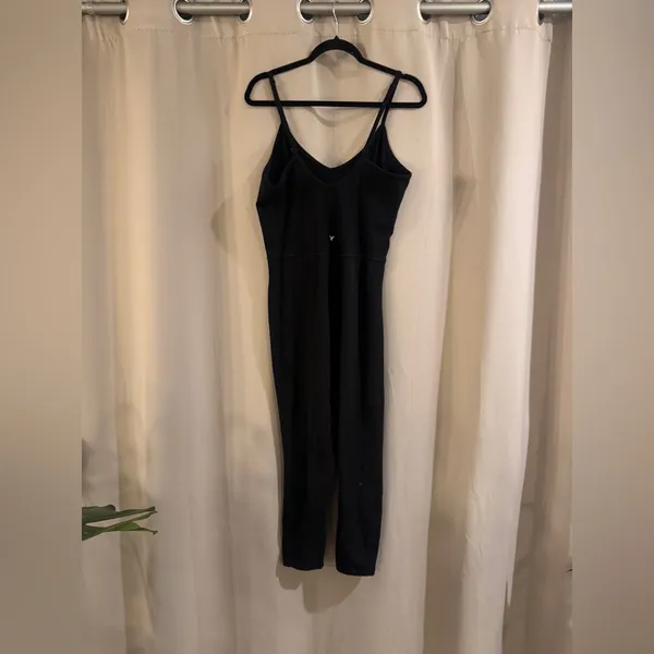 Women’s Old Navy  Black Jumpsuit with adjustable straps - Image 2