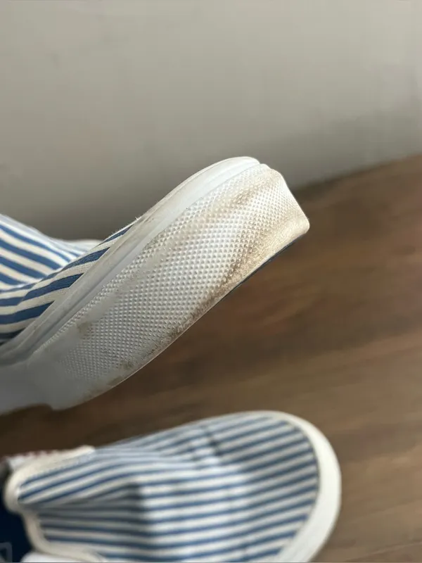 Vans Classic Slip-On Deck Club Mix Stripes Shoes Size 8 - Image 9