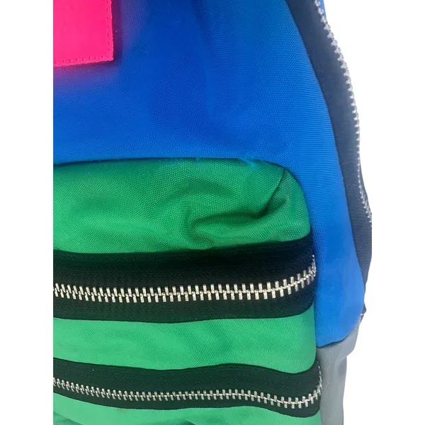 Marc by Marc Jacobs Loco‎ Domo Packrat Backpack Electric Blue Lemonade - Image 4