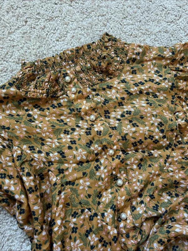 William Rast floral blouse top. S - Image 10