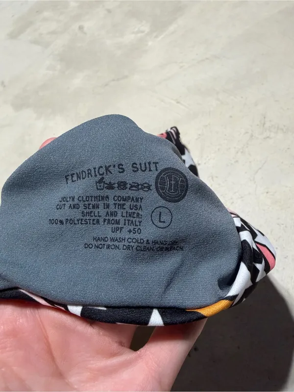 Jolyn NWT fendrick’s suit top swim bikini large starlight - Image 7