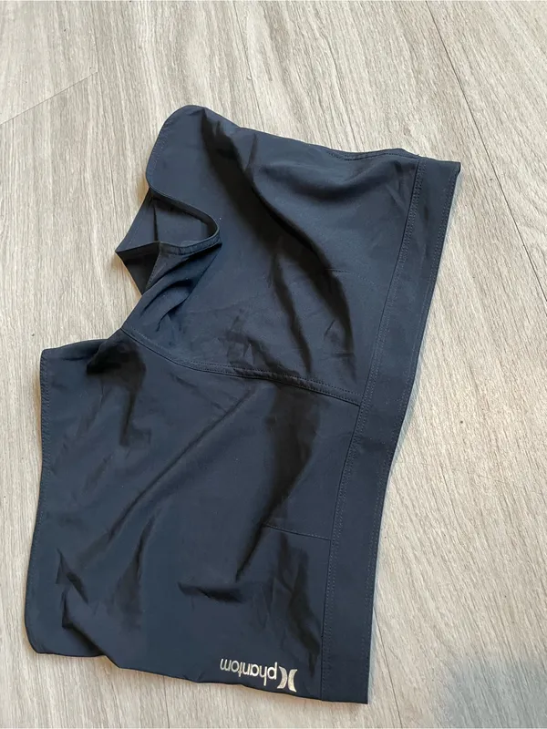 Hurley Black Women's Swim Shorts with Drawstring - Image 3