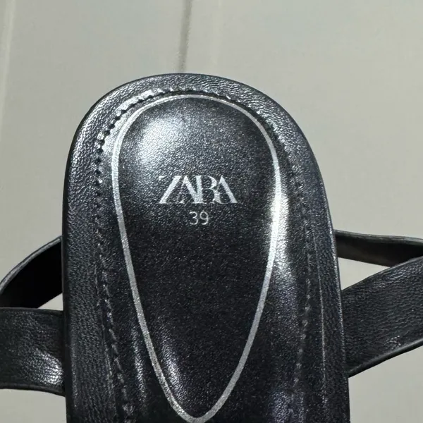 ZARA Black platform heels - Image 5