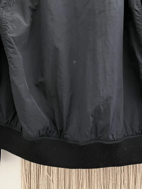 Navy Blue Bomber Jacket - Image 13