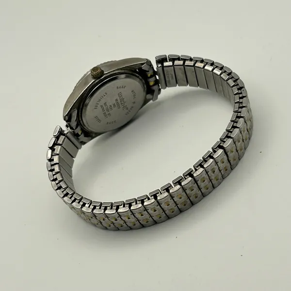 Watch-it Two-tone Stainless Steel Expansion Band Women’s Watch New Battery - Image 5