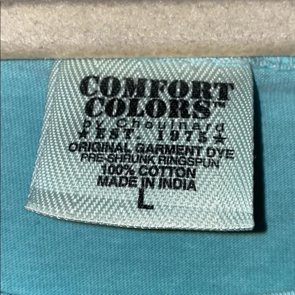 Comfort Colors St. Simons Island GA Tank T-Shirt - Image 4