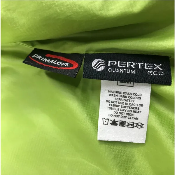 REI PrimaLoft Pertex Quantum Eco Full Zip Jacket Women M Green Outdoor Packable - Image 10