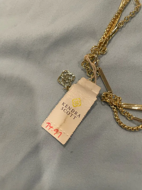 Kendra Scott Gold Multistrand Necklace - Image 4
