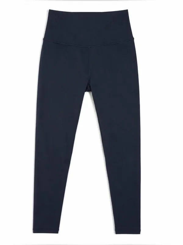 High-Rise Navy Leggings - Image 4