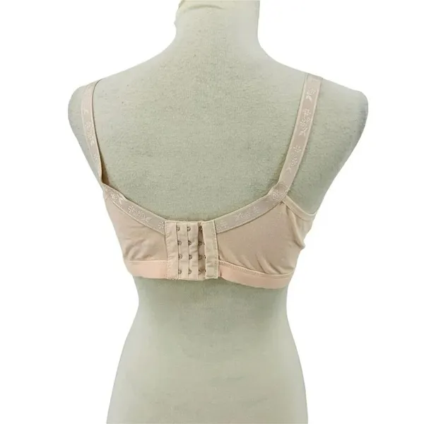 Momma's Comfy Maternity Bra Peach Cotton Xlarge - Image 7