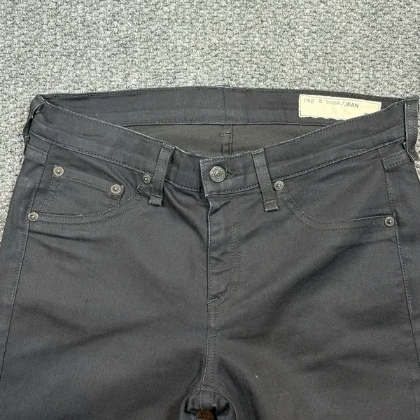 Rag & Bone‎ Jeans Womens 29 Black Skinny Jegging Stretch *Read - Image 3