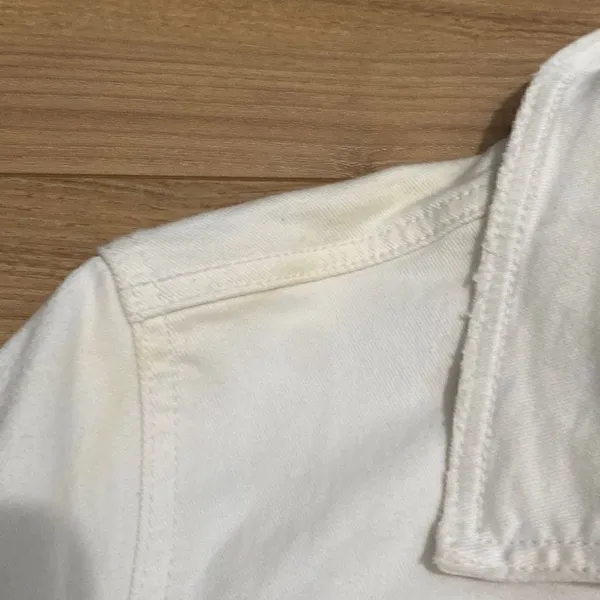 Garage white denim jacket size large‎ - Image 4