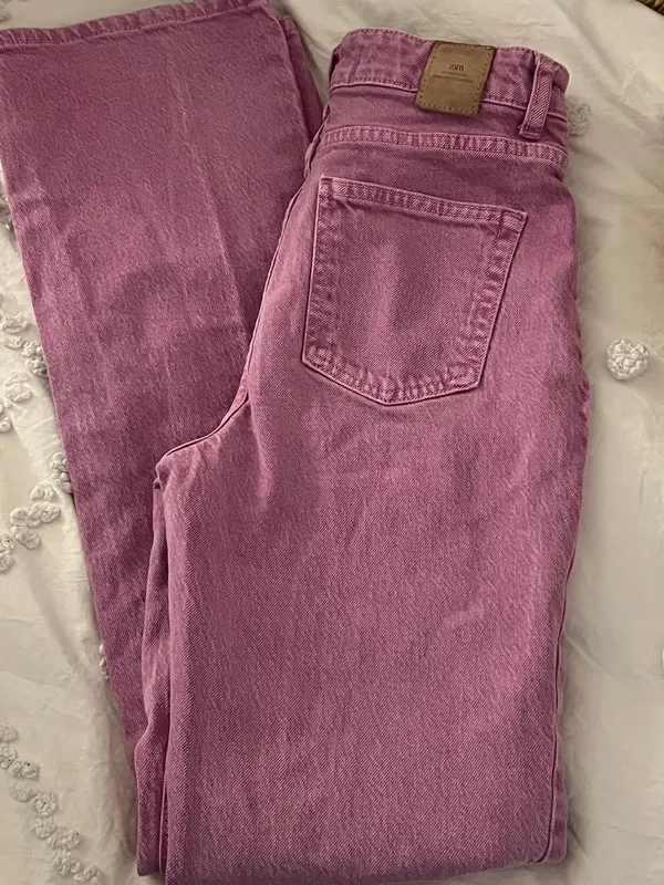 ZARA Jeans Mom Pink  - Image 7